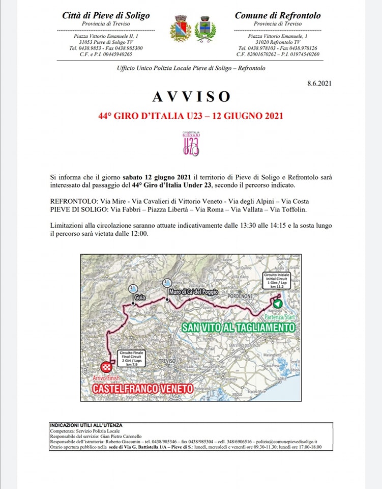 44° Giro d'Italia U23